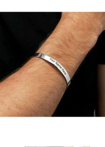 Customized Silver Cuff Bracelet