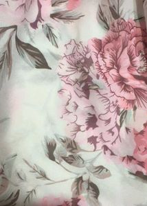 Chic Floral Cold Shoulder Top