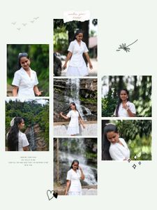 Chic White Lace Dress only one time use