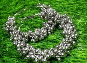 Sparkling Hoop Earrings