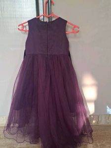Purple Party Dress
