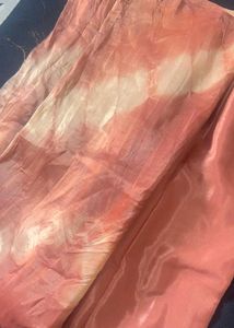 Peach Tie-Dye fabric
