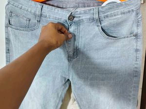 Premium Light Grey Stretch Jeans - Jeep Spirit