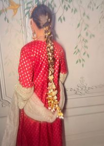Stunning Red Kurta Set with Dupatta
