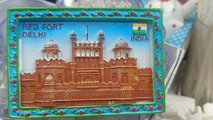 Lotus Temple Delhi Fridge Magnet