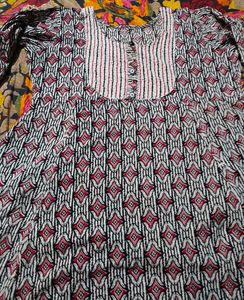 Printed Cotton Kurta
