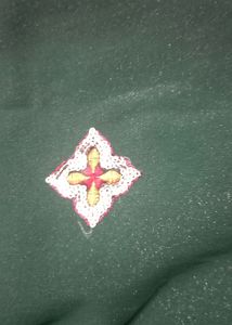 For Gergette Jumki Work  Saree New One Unused Good