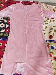 Beautiful Pink One Piece For Girls