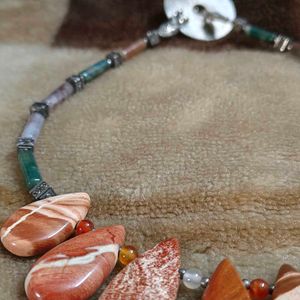 Red Jasper SLA Necklace