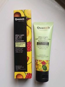 Quench Ultra Light Sunscreen SPF 50 PA++++ (50 ml)