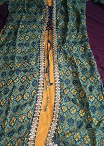Festive Orange Colour Coat Model Kurthi🧡