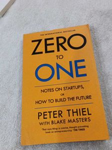 Zero to One by Peter Thiel