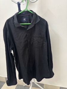 Men's Black Long Sleeve Shirt