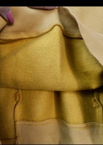 Yellow Fleece Sweatshirt