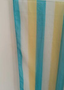Striped Scarf with Tassels