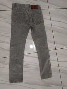Classic Grey Wash Jeans