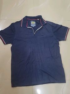 Men's Navy Blue Polo T-Shirt