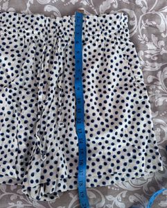 H&amp;M - High-Rise Shorts – Blueberry Dot Pri