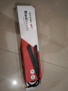 Ikonic Black Beauty Hair Straightener For Women, C