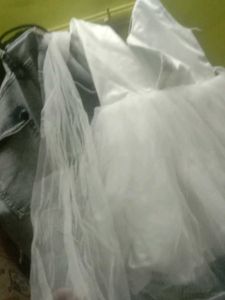 princess dresses net with 2 layers inn