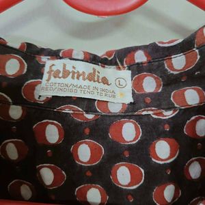 Fabindia blockprint shirt