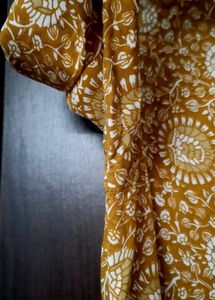 Stylish Yellow Printed Kurta