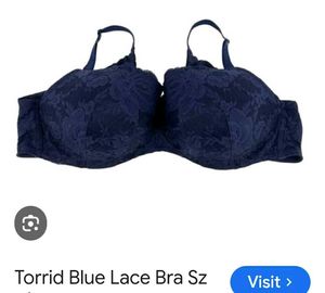 torrid curve Navy Lace Bra