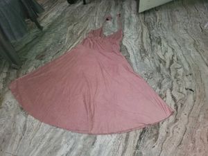 Dusty Rose Halter Maxi Dress