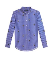 NEW RALPH LAUREN PRINTED LOGO SHIRT