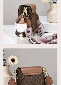 Stylish Crossbody Bag with Charm