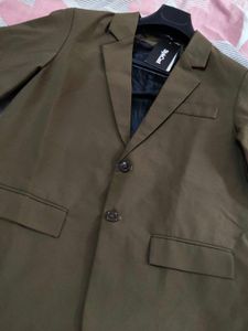 Men's Brown single Blazer
