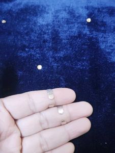 Silver Tone Ring Set 9.25 silve