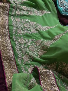 Beautiful Green saree
