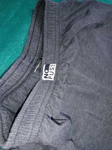 Comfortable Grey Lounge Shorts