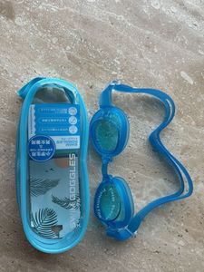 Blue Swim Goggles Set from Japan