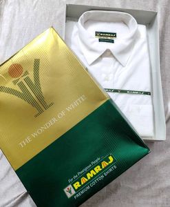 RAMRAJ Prestigious Fit Pure Cotton
