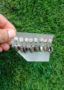 Heart Drop Earrings