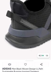 Adidas Men's Black Sneakers