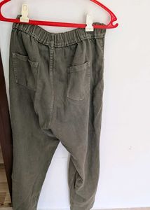Olive Green Jeans