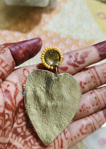 Multi beaded and stone earing