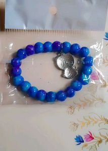 🔥SALE🔥 Crackle Bead Bracelet With Panda Charm