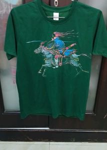 Men's Graphic Hand painted T-Shirt - M size