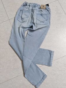 Boys Blue Denim Jeans with t-shirt