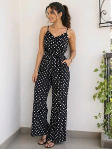 Chic Polka Dot Jumpsuit