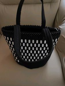 Stylish Beaded Tote Bag