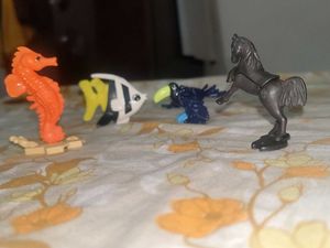 Toy Animal Figurines - Set of 4 Kinderjoy