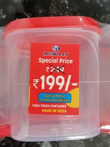 Muskaan Food Containers - Set of 6