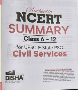 Authentic NCERT Summary for UPSC