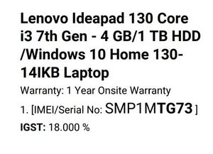 Offer Lenovo 81H6 Notebook Computer