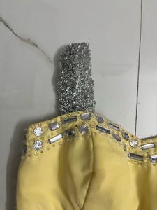Pale Yellow Formal Gown